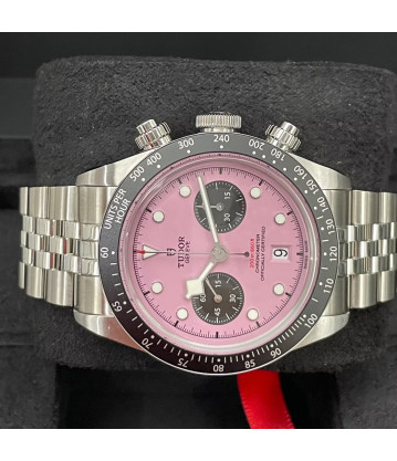 Tudor Black Bay Chrono Dial Rosa ( Miami) Ref: 79360N Año 2025 Full set