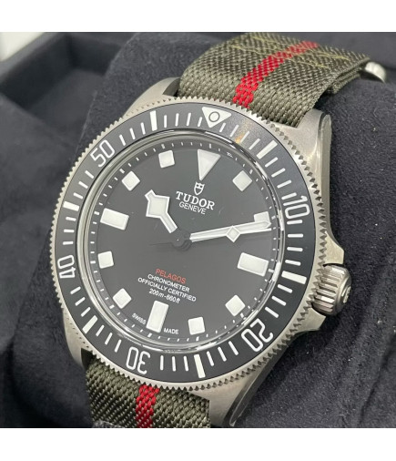 Tudor Pelagos FXD 42mm Titanio Año 2024 Nuevo pegatinas Ref: M25717N full set