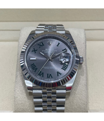 Date Just 41mm Ref.126334 Esfera Wimbledon Nuevo 2025 full set