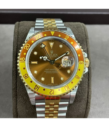 Rolex GMT Master II "Ojo de Tigre" Ref.: 16713 Full Set Año 1991