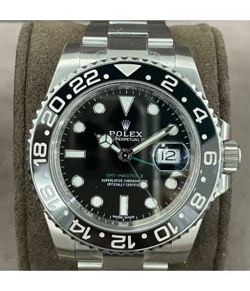 Rolex GMT Master II Ref.: 116710LN Año 2018 Full Set y con sus Pegatinas