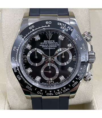 Daytona Oro Blanco Oysterflex Ref:116519LN Con Servicio Oficial Rolex 2025