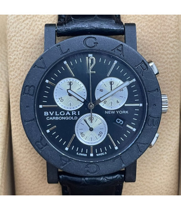 BVLGARI Bvlgari Carbonogold 38mm Ref.: BB38CLCH Año 2005 full set