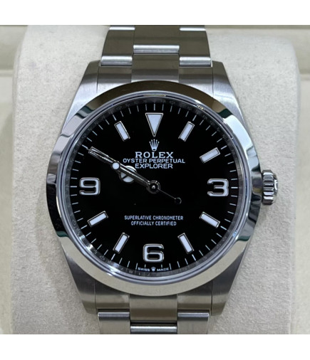 Rolex Explorer Ref.: 124270 Como Nuevo Año 2023 36mm Caja y documentacion