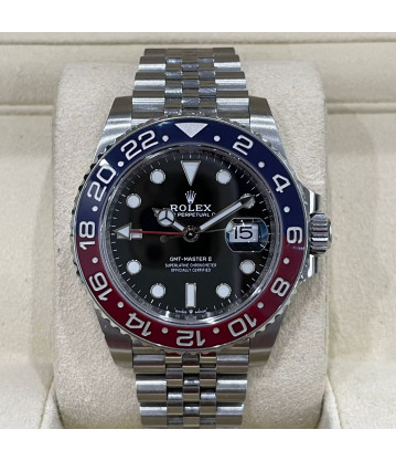 Rolex GMT Master II Ref. 126710BLRO PEPSI JUBILE Año 2020 Full Set.