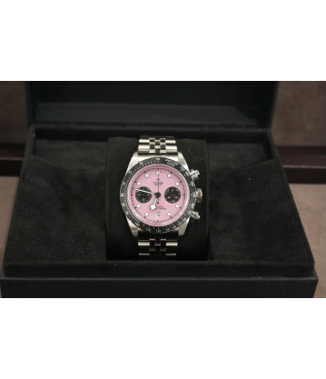 Tudor Black Bay Chrono Dial Rosa ( Miami) Ref: 79360N Año 2025 Full set.