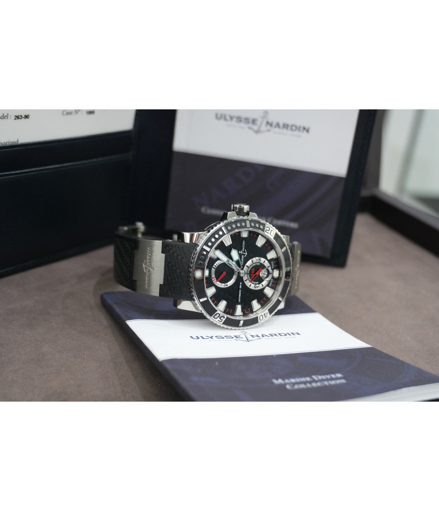 Ulysse Nardin Maxi Marine Diver, Ref. 263-90 45mm Año 2019 Full Set.