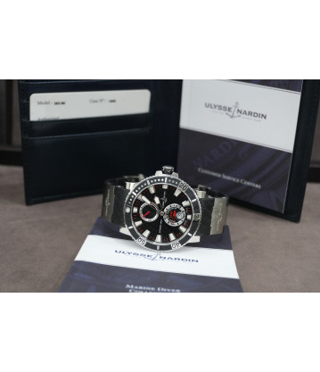 Ulysse Nardin Maxi Marine Diver, Ref. 263-90 45mm Año 2019 Full Set.