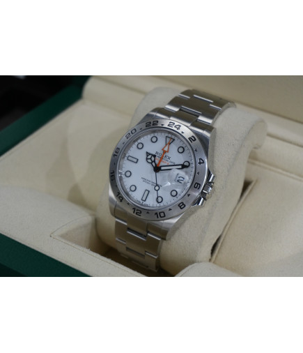 Rolex Explorer II 42mm ref.226570 Esfera Polar Full Set Año 2021.