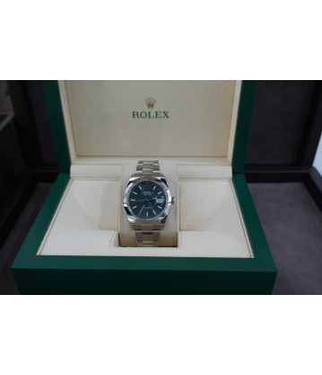 Rolex DateJust 41mm Ref. 126300 Dial Mint Green Año 2025 Nuevo sin usar Full Set