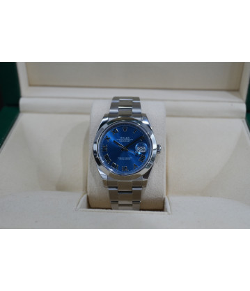 Rolex Datejust 41mm Ref.126300 Dial Azul Roman 2021 full set.