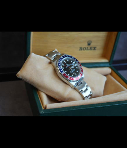 Rolex Gmt II Ref.16710 40mm Bisel Pepsi Serial K Año 2002