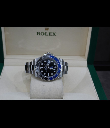 Rolex GMT Batman - Ref: 126710BLNR - Excelente Estado año 2020 - Estuche y Documentación.