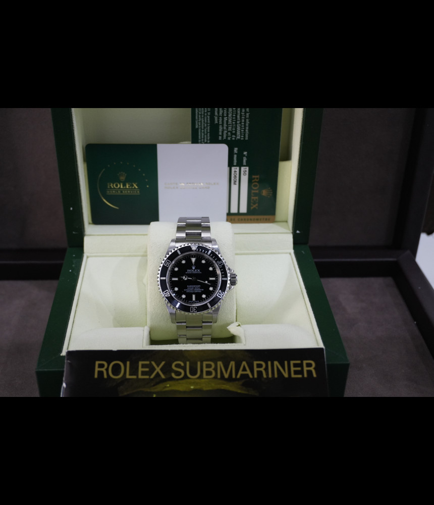Submariner NO date 14060M ultima serie año 2010 full set y servicio oficial