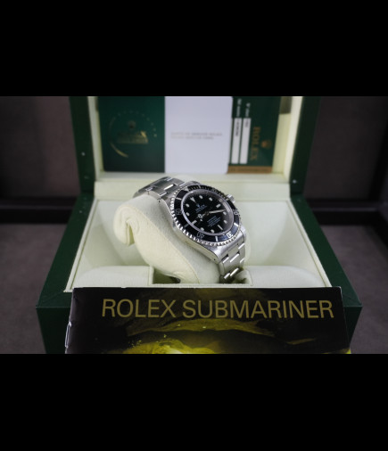 Submariner NO date 14060M ultima serie año 2010 full set y servicio oficial