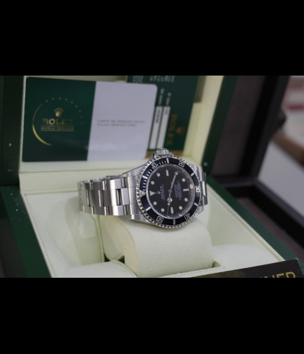 Submariner NO date 14060M ultima serie año 2010 full set y servicio oficial
