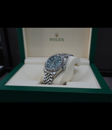 Sky Dweller ref.336934 esfera verde año 2024 full set jubilee 42mm calendario anual